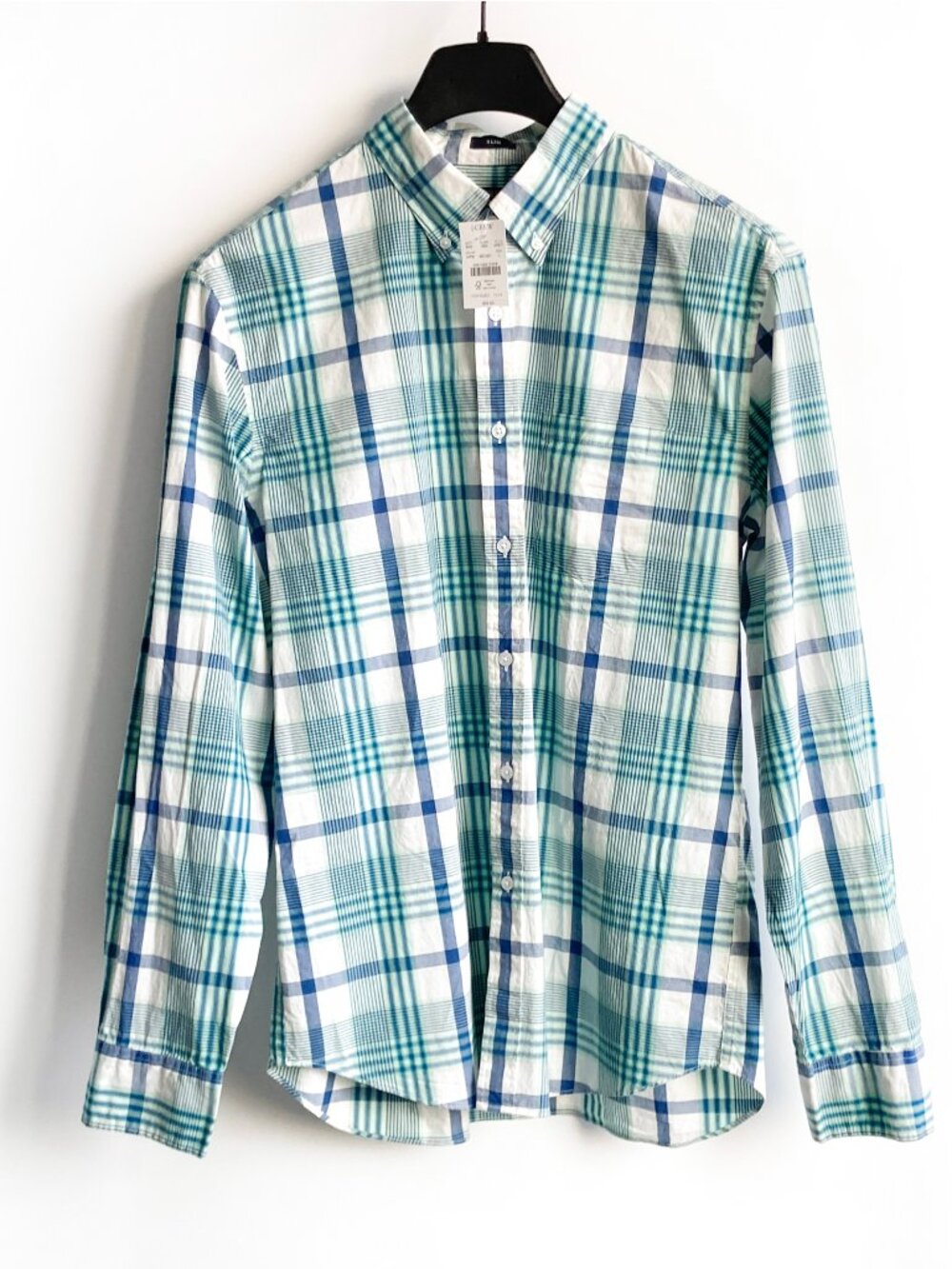 J. Crew Flex Washed Plaid Shirt NWT